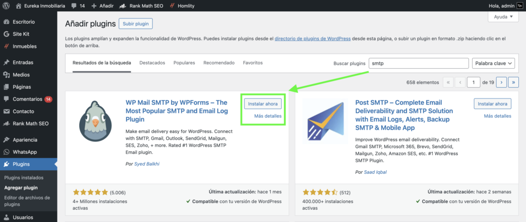 Configuración de servidor smtp en página web: guía paso a paso 1 Configuración De Servidor Smtp En Página Web Con Wp Mail Smtp.
